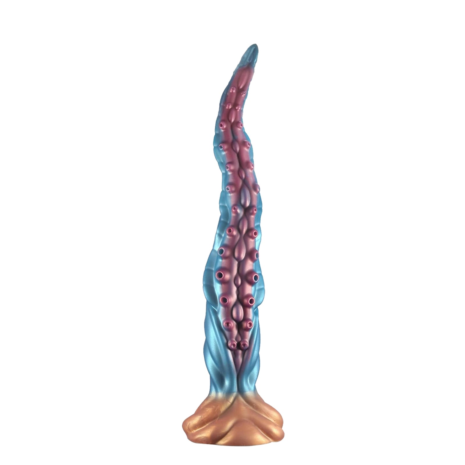 19.6 Curved Fantasy Tentacle Dildo S-shaped Curve with Strong Suction Cup