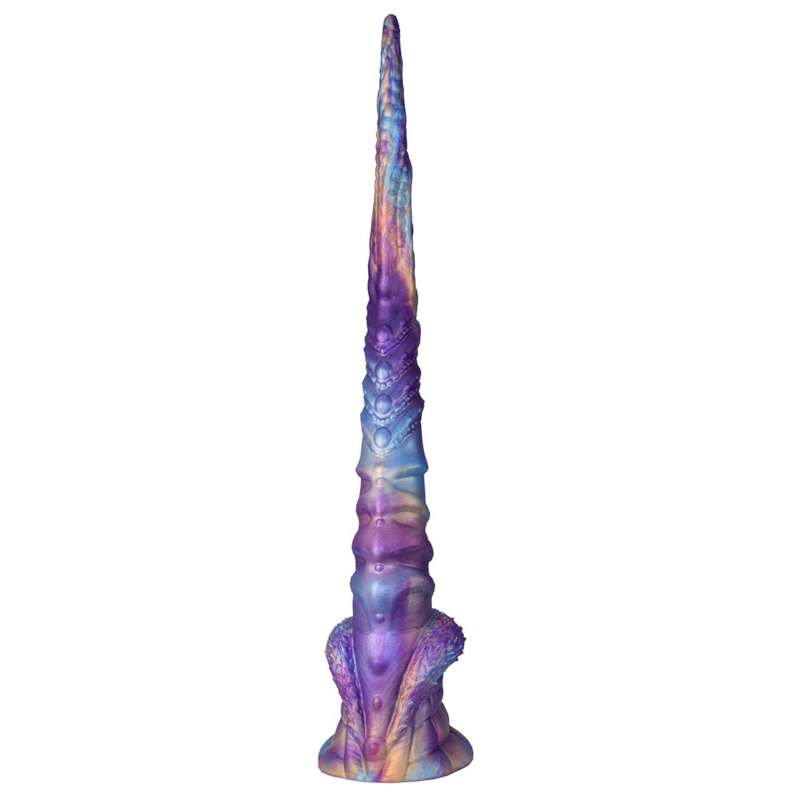 17.5 Fantasy Tentacle Dildo with Ocean Swirl Texture Suction Cup