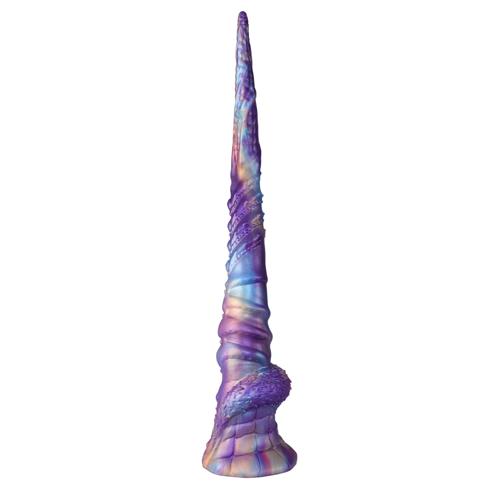 17.5 Fantasy Tentacle Dildo with Ocean Swirl Texture Suction Cup