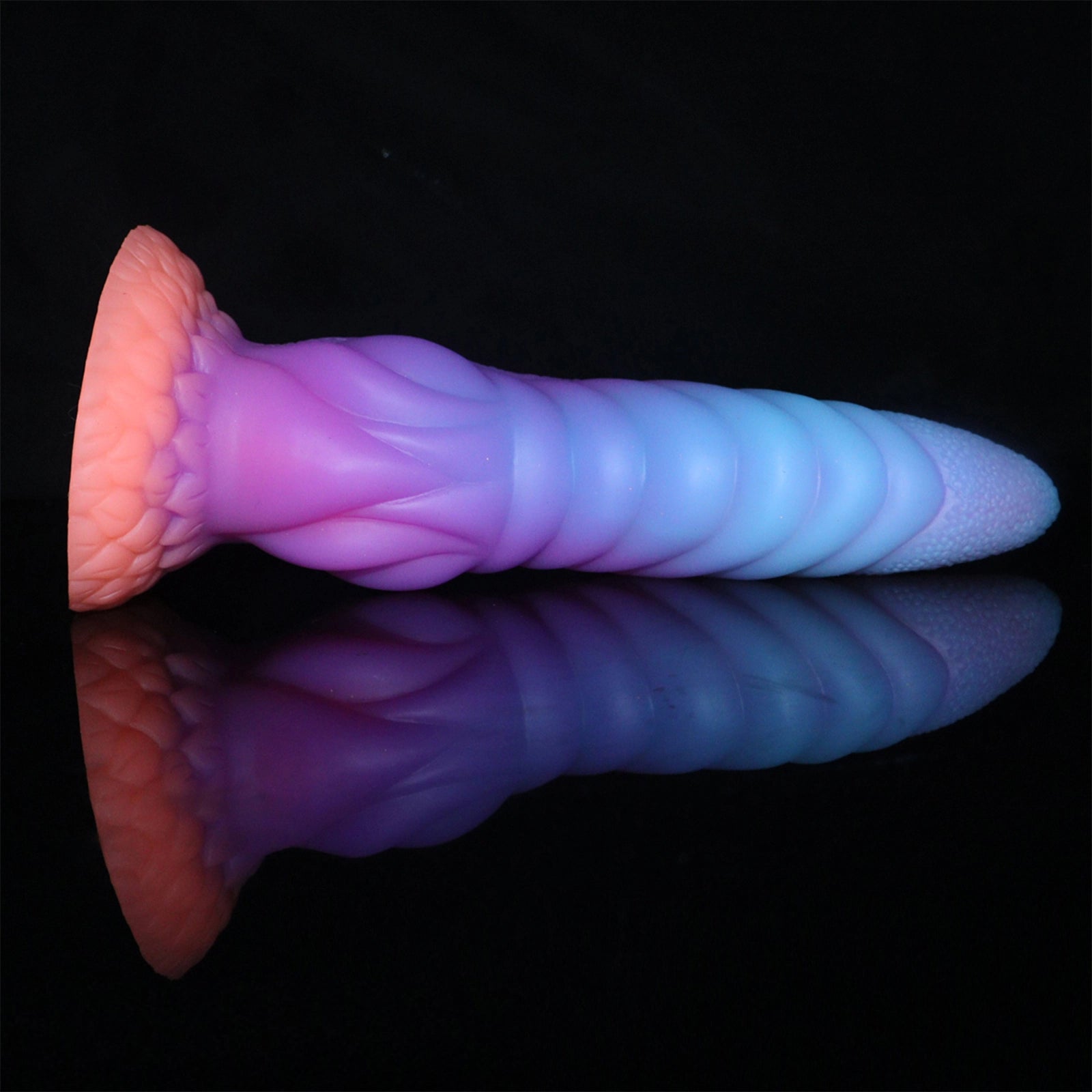 9.8 Colorful Tentacle Dildo with Textured Suction Cup