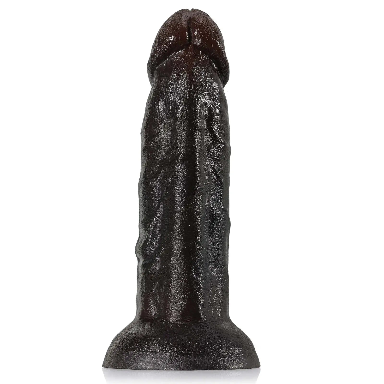 Curved Black Dildo with Suction Cup 8.66 Inch(L Size)