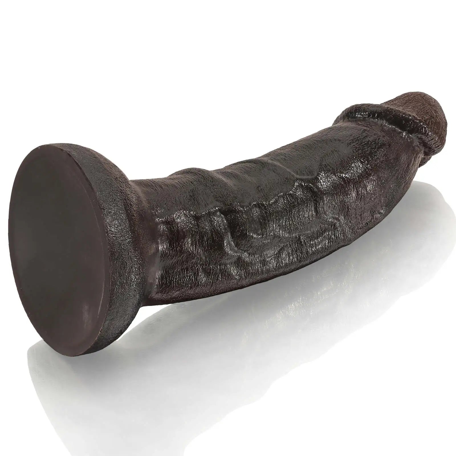 Curved Black Dildo with Suction Cup 8.66 Inch(L Size)