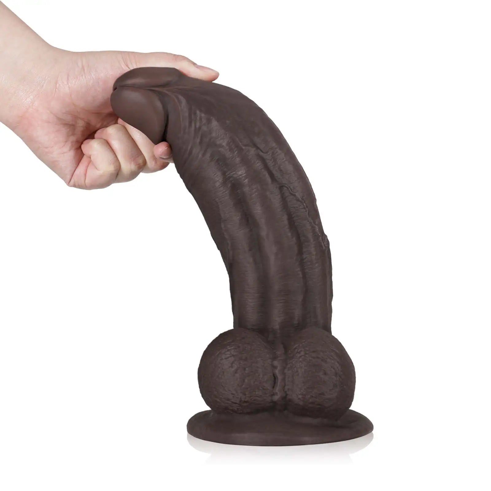 Big Black Dual Density Silicone Dildo 12 Inch(XL/XXL)
