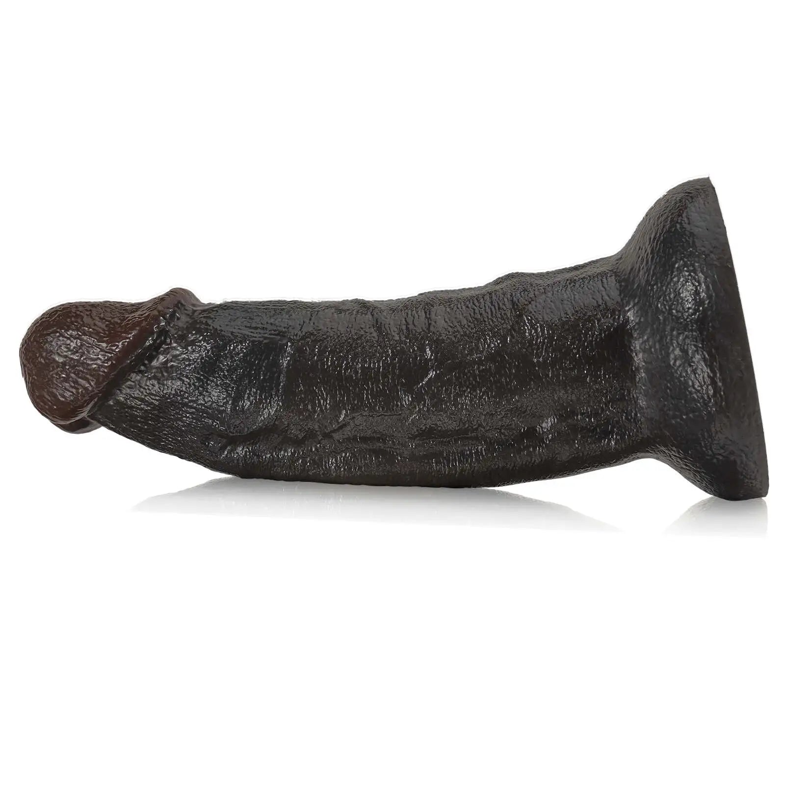 Curved Black Dildo No Balls 10 Inch(XL Size)