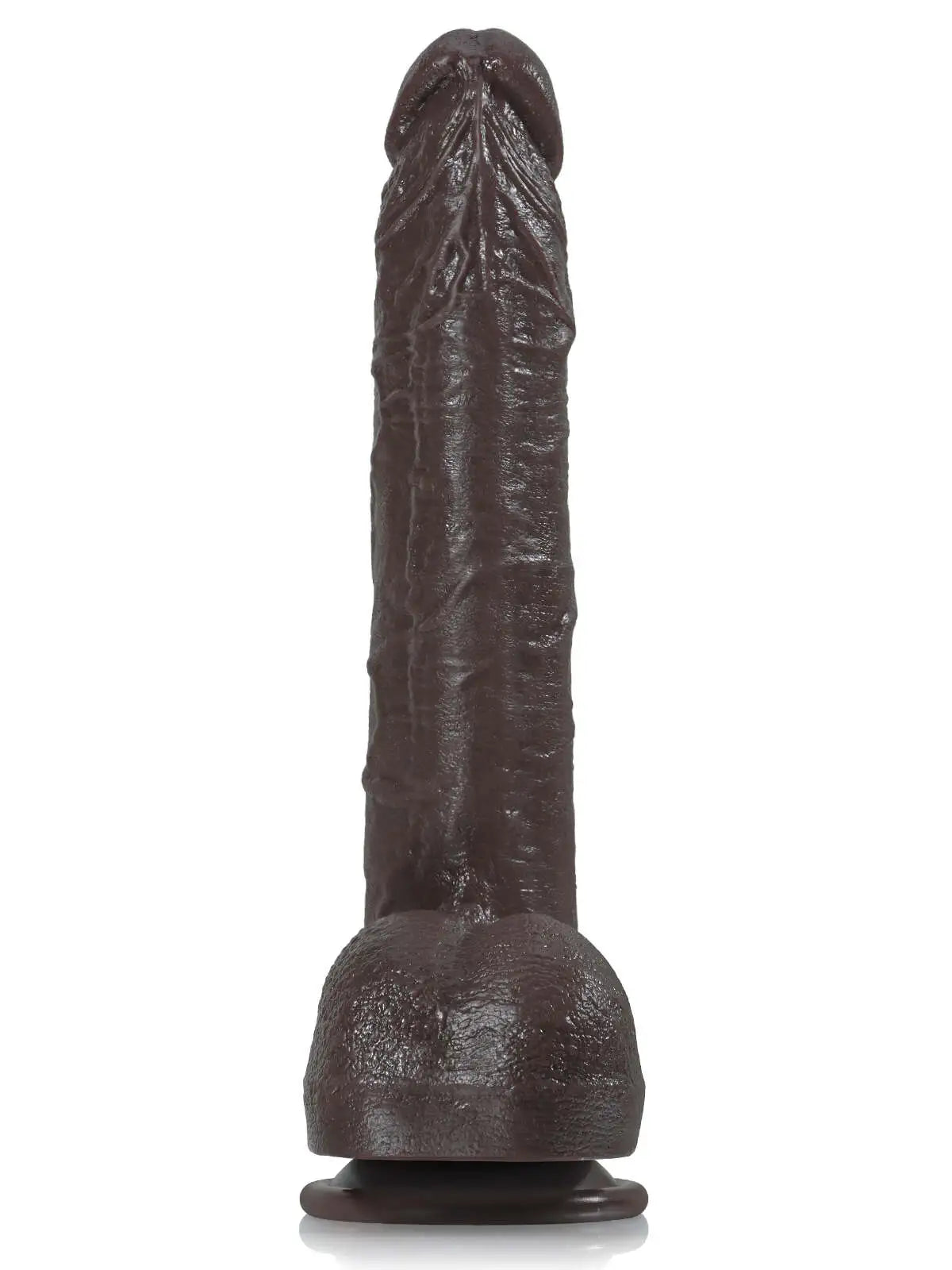 Lifelike Big Black Cock Dildo 10.82 Inch