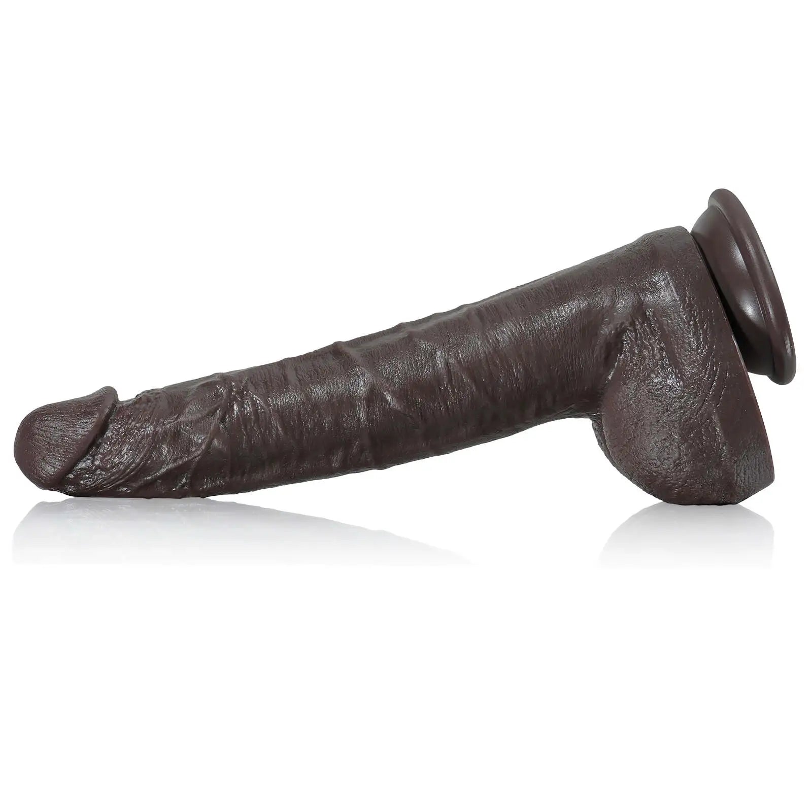 Lifelike Big Black Cock Dildo 10.82 Inch