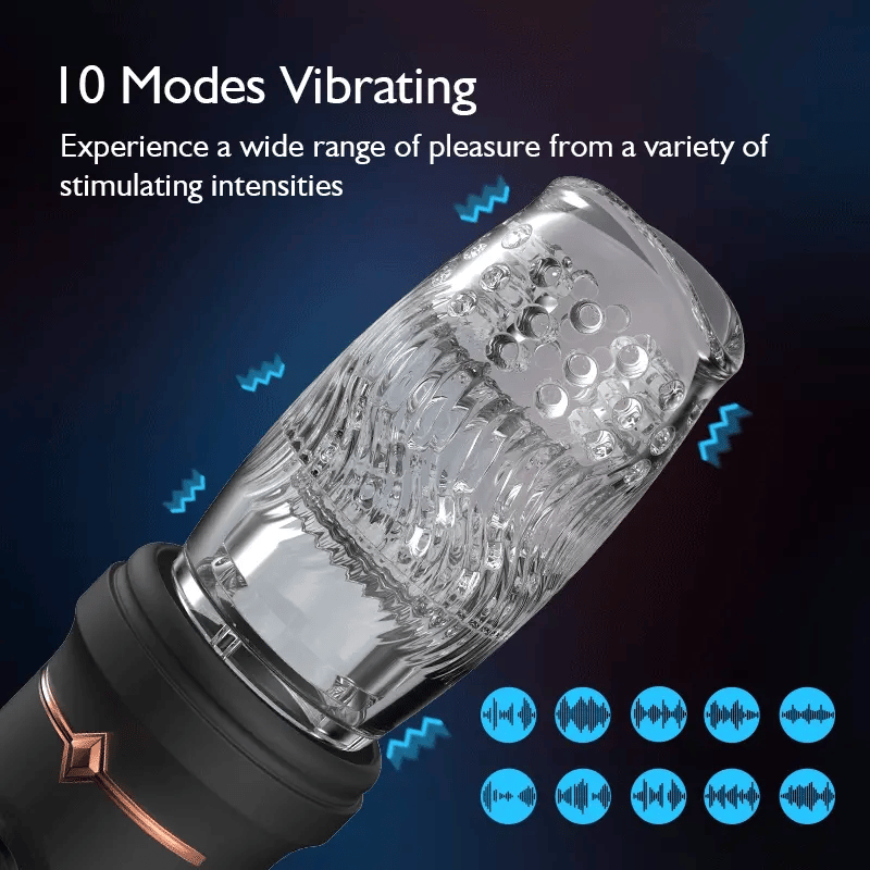 3 In 1 Rotating Thrusting Vibrating Blowjob Machine