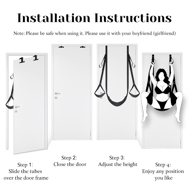 Door Sex Swing with Seat