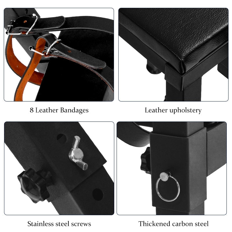 Extreme Sex Chair with Adjustable With Restraint Wrist Cuffs