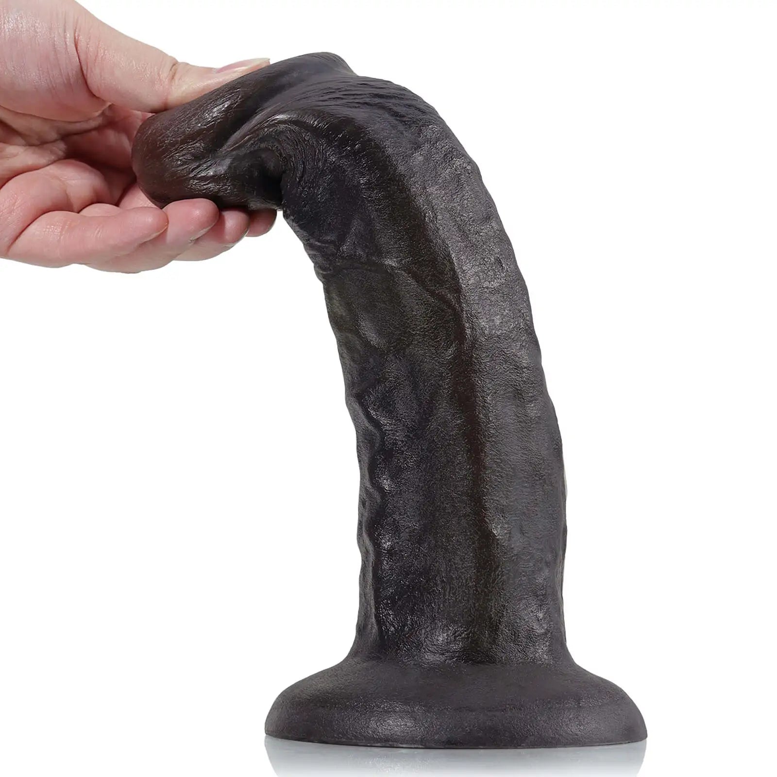 Big Black Silicone Dildo Anal 10 Inch