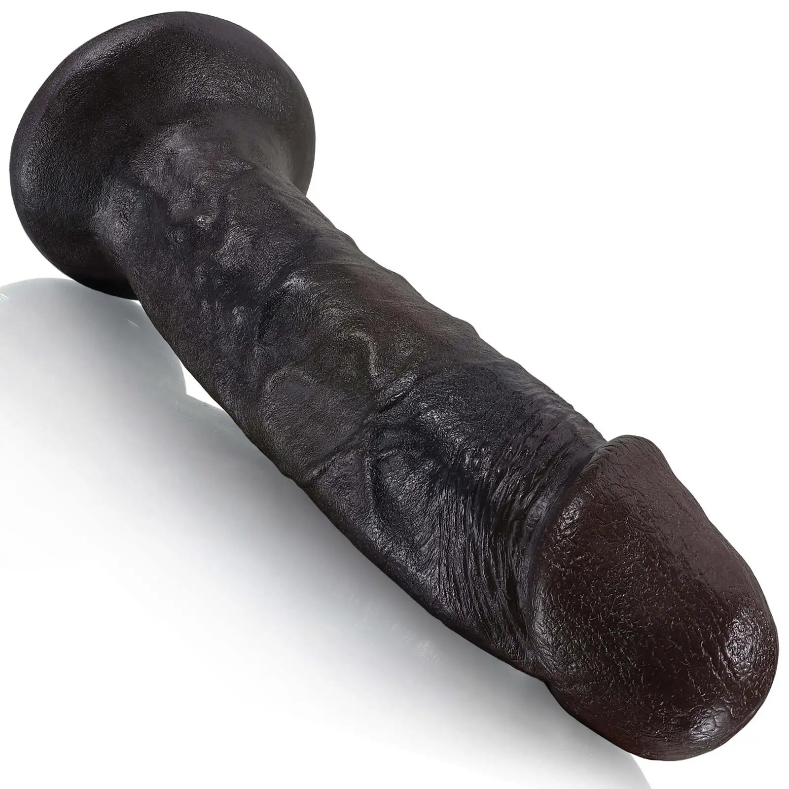 Big Black Silicone Dildo Anal 10 Inch