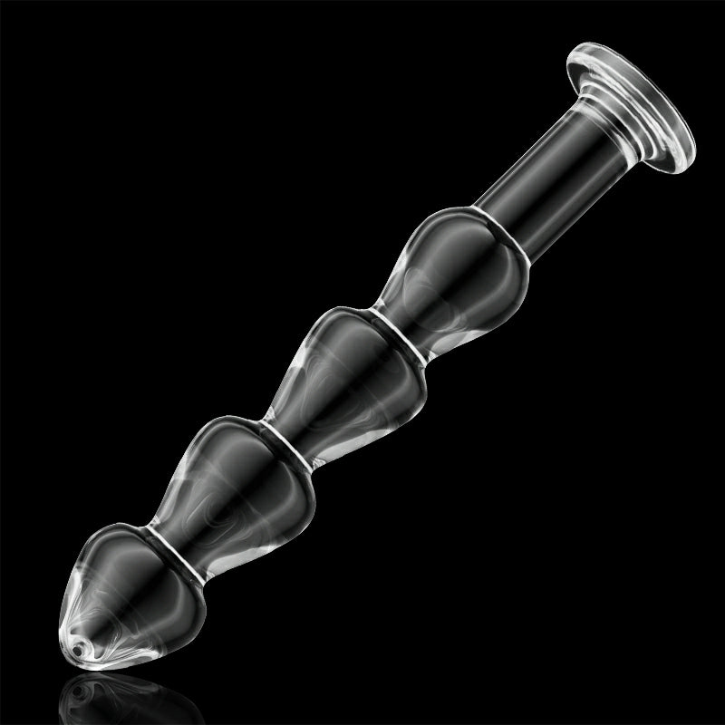 Beaded Glass Dildo 10.6 Inch