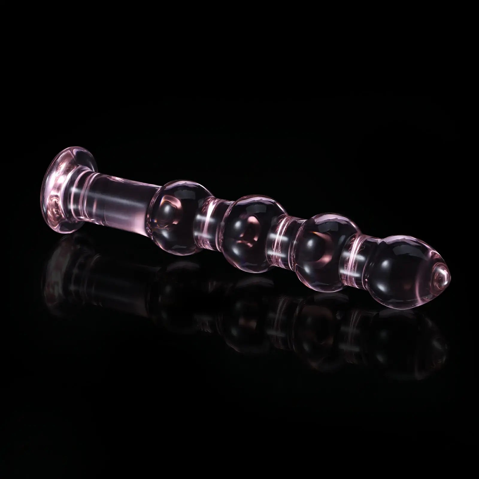 7-Inch Pink Glass Dildo Toy