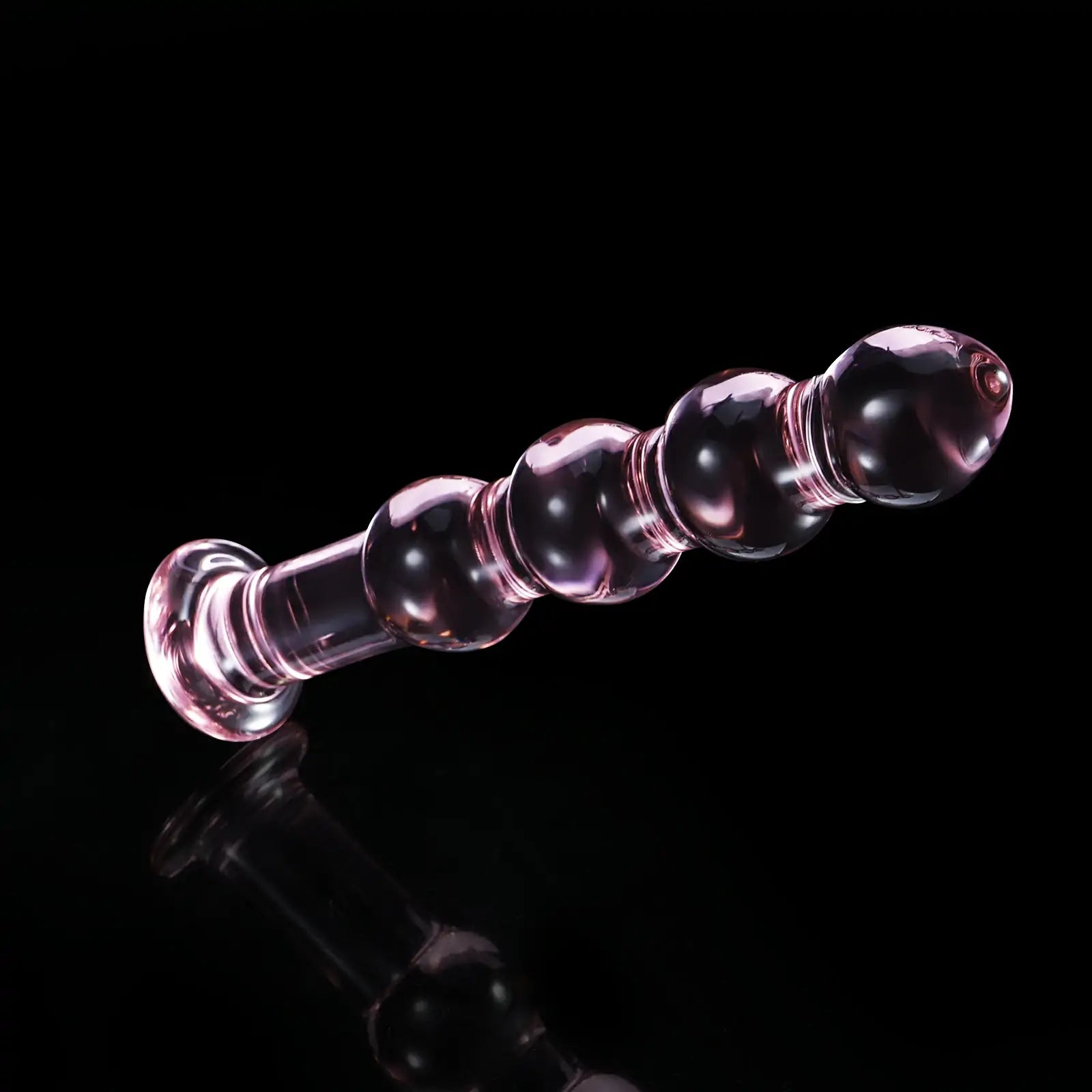7-Inch Pink Glass Dildo Toy