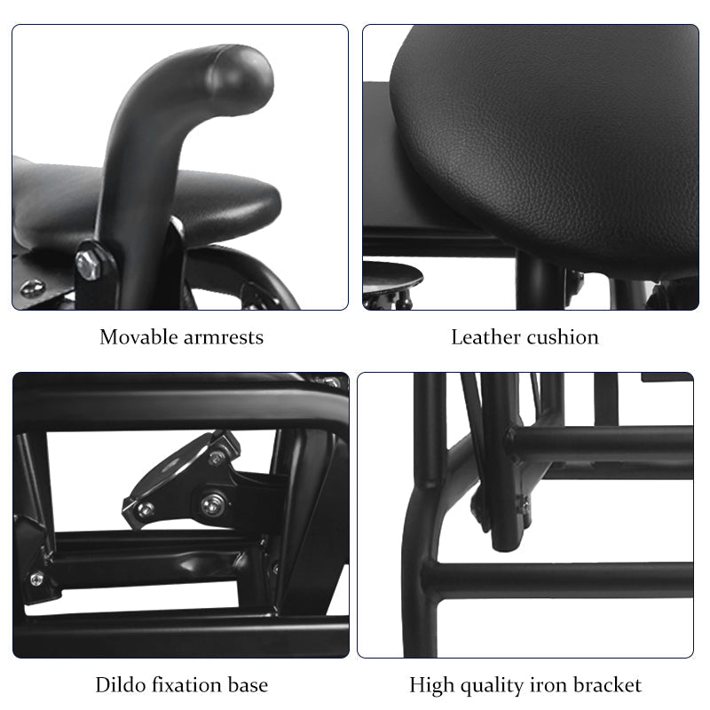 Heavy Hand Rocking Sex Chair With Dildo