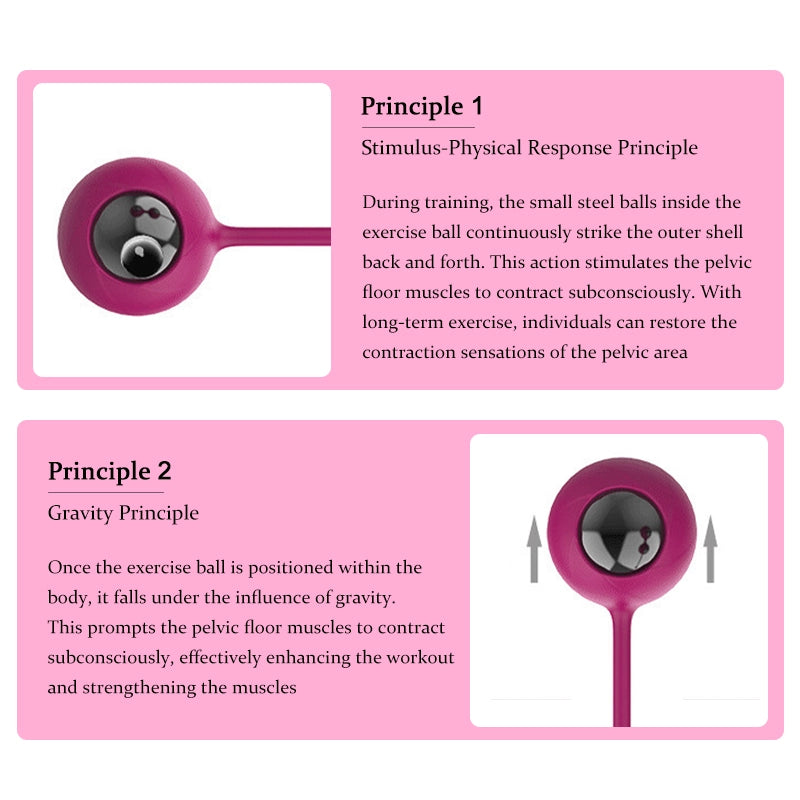 9 Vibrating Wireless Remote Control Kegel Balls