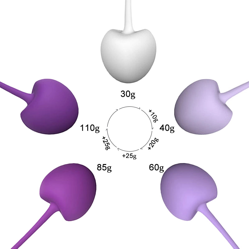 5Pcs Silicone Variable Weight Kegel Balls