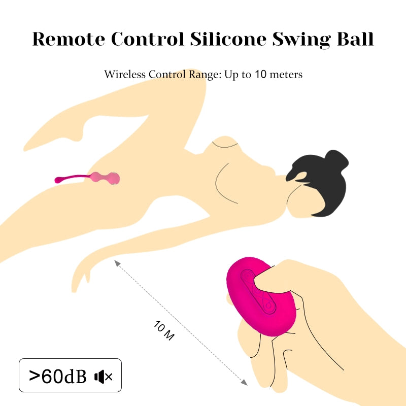 Electric Shock Female Kegel Balls Set