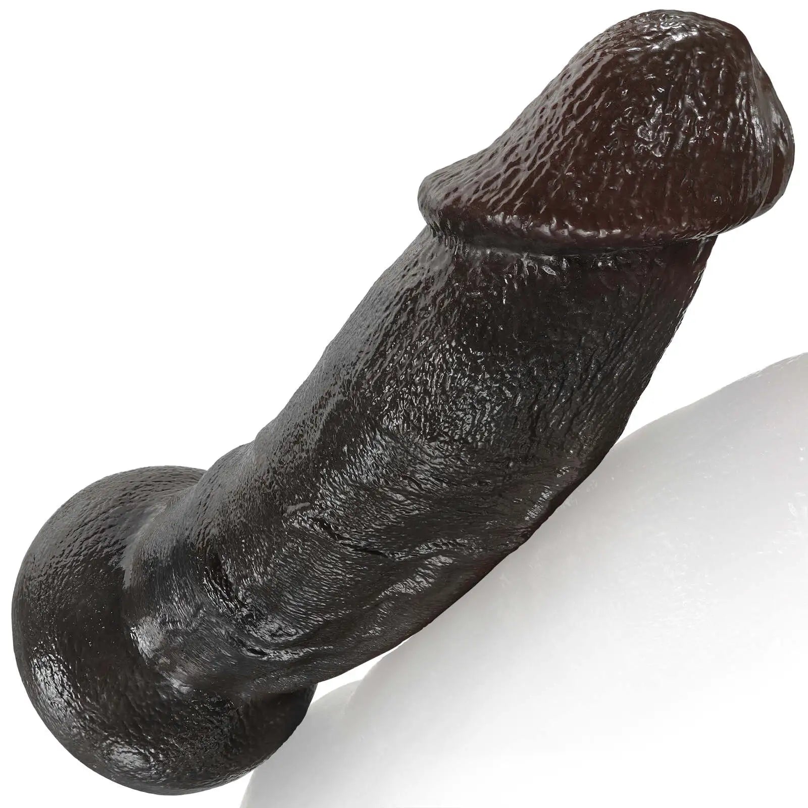 Curved Large Black Dildo 12.2 Inch(XXL Size)