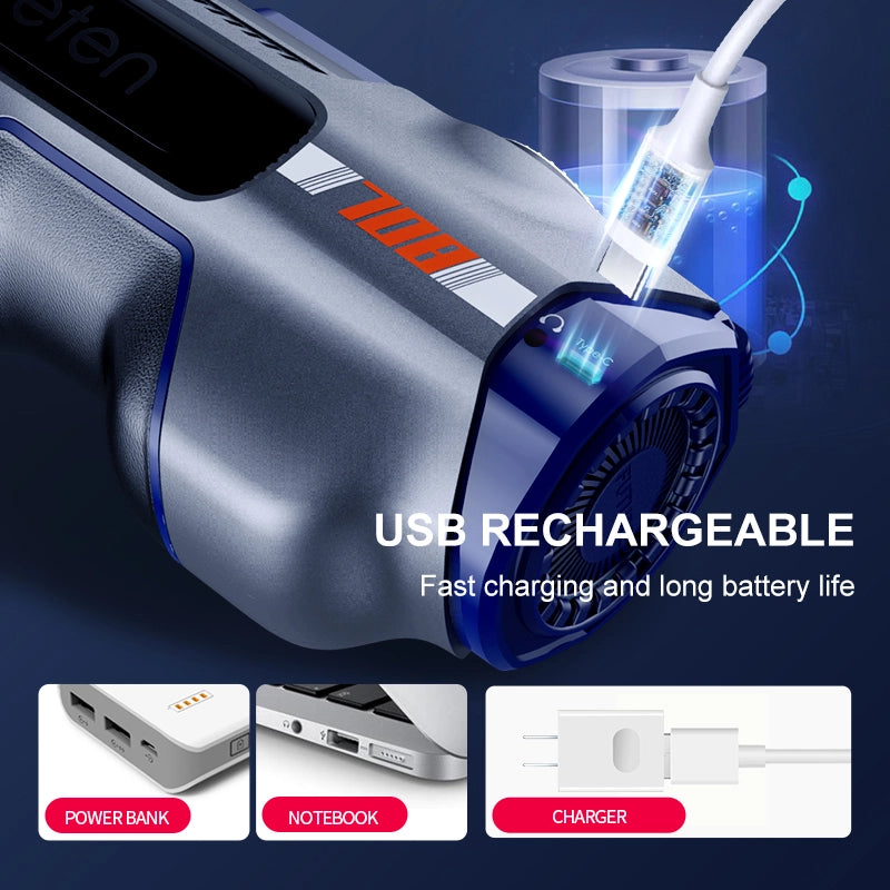 Leten Automatic Thrusting & Sucking Stroker with Heating Base