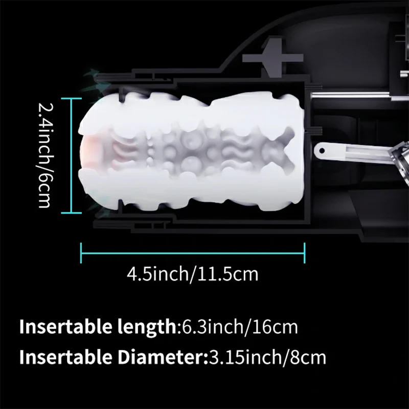 Leten Hands-Free Automatic Thrusting Sucking Male Stroker