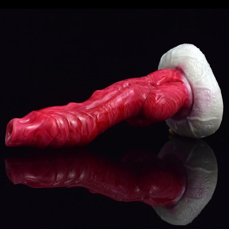 Lifelike Silicone Dog Dildo 7.87 Inch