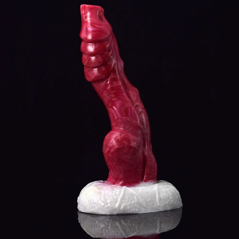 Lifelike Silicone Dog Dildo 7.87 Inch