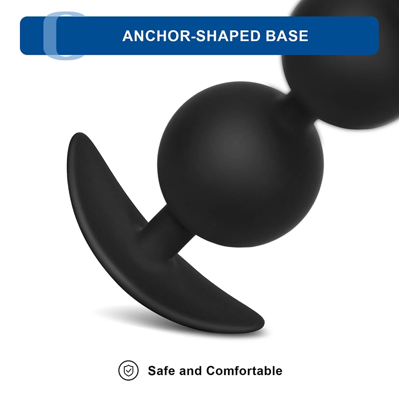 Silicone Anal Beads 4Sets for Beginners Advanced Users