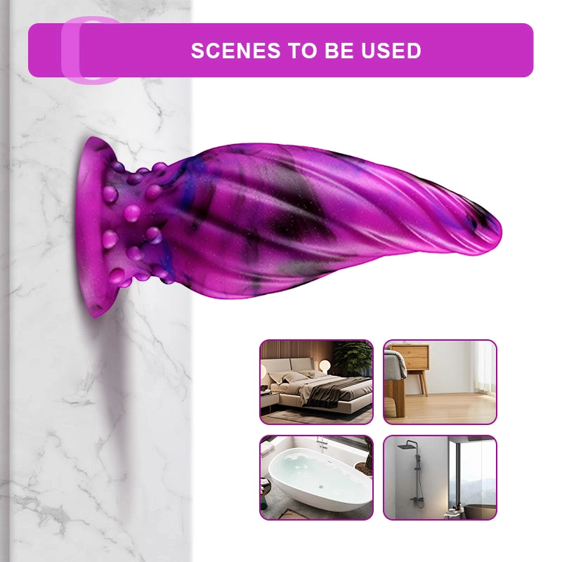 Threaded Liquid Silicone Anal Plugs Set