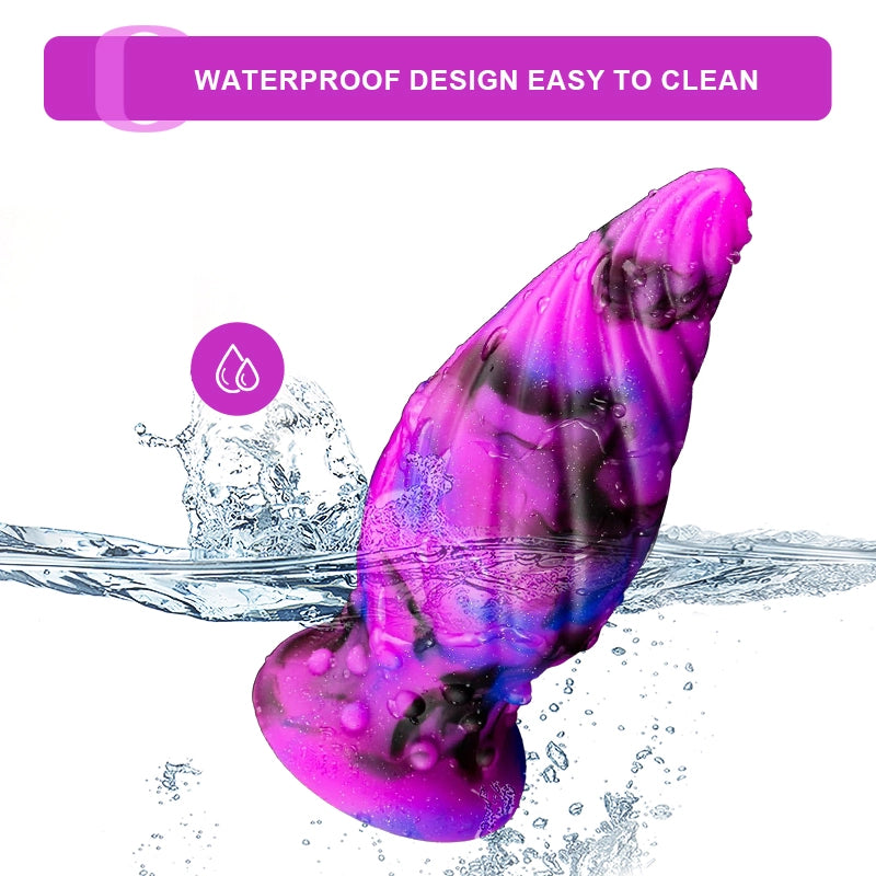 Threaded Liquid Silicone Anal Plugs Set
