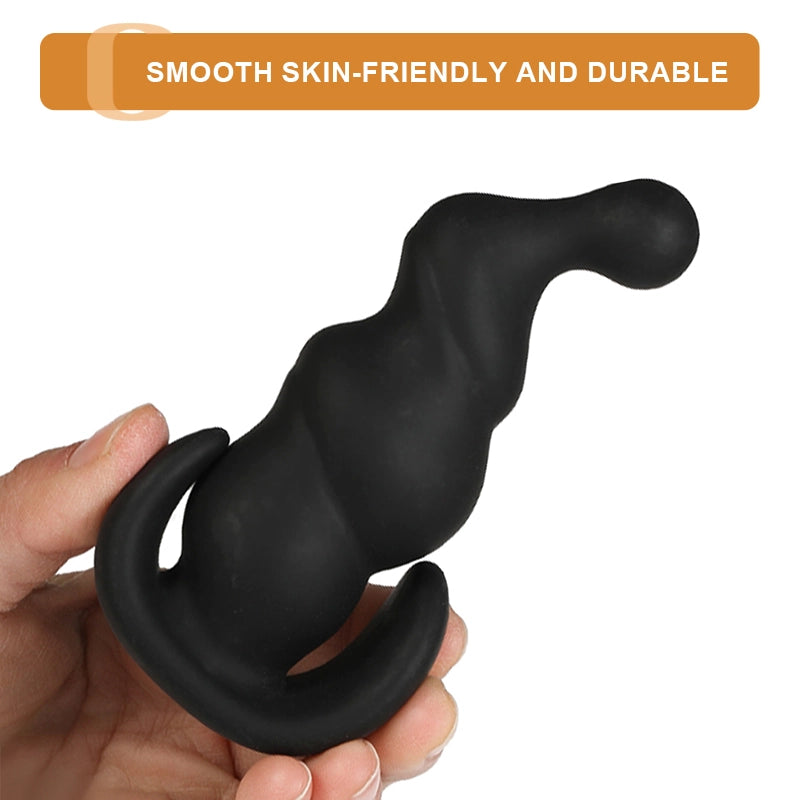3Pcs Beginner Spiral Silicone Butt Plugs Set