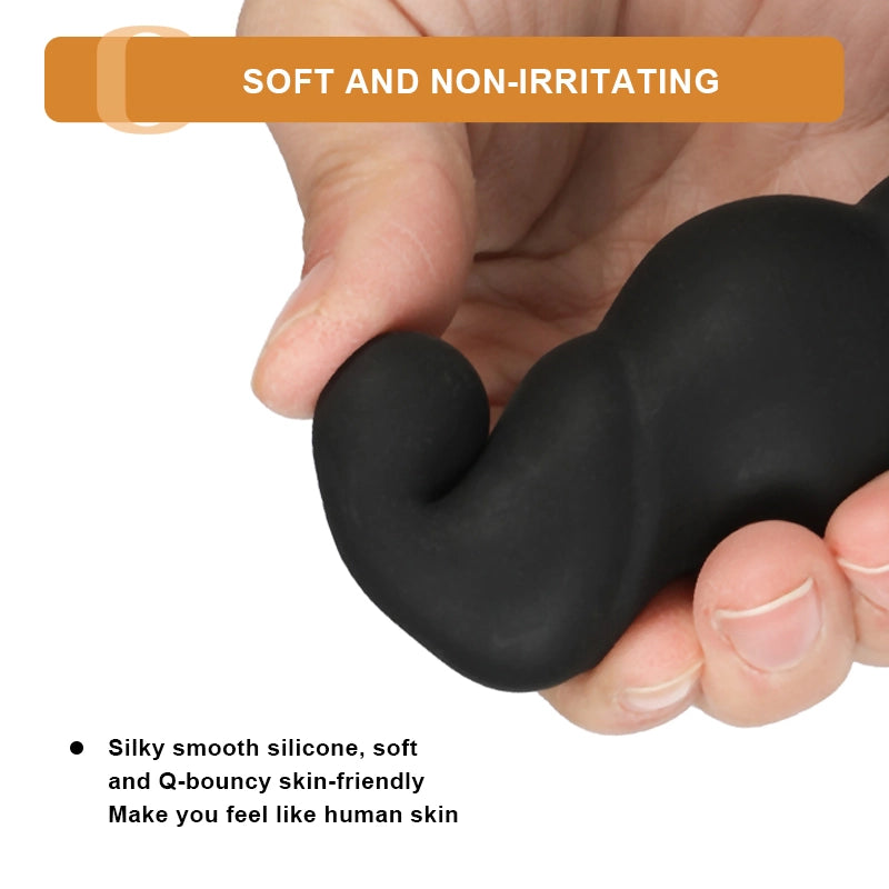 3Pcs Beginner Spiral Silicone Butt Plugs Set