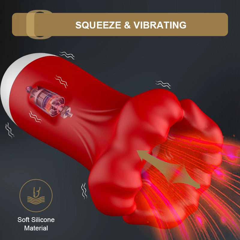APP Controlled Waterproof Mouth-type Glans Trainer