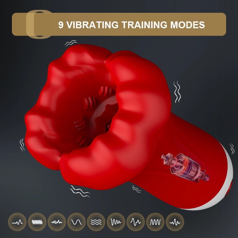 APP Controlled Waterproof Mouth-type Glans Trainer