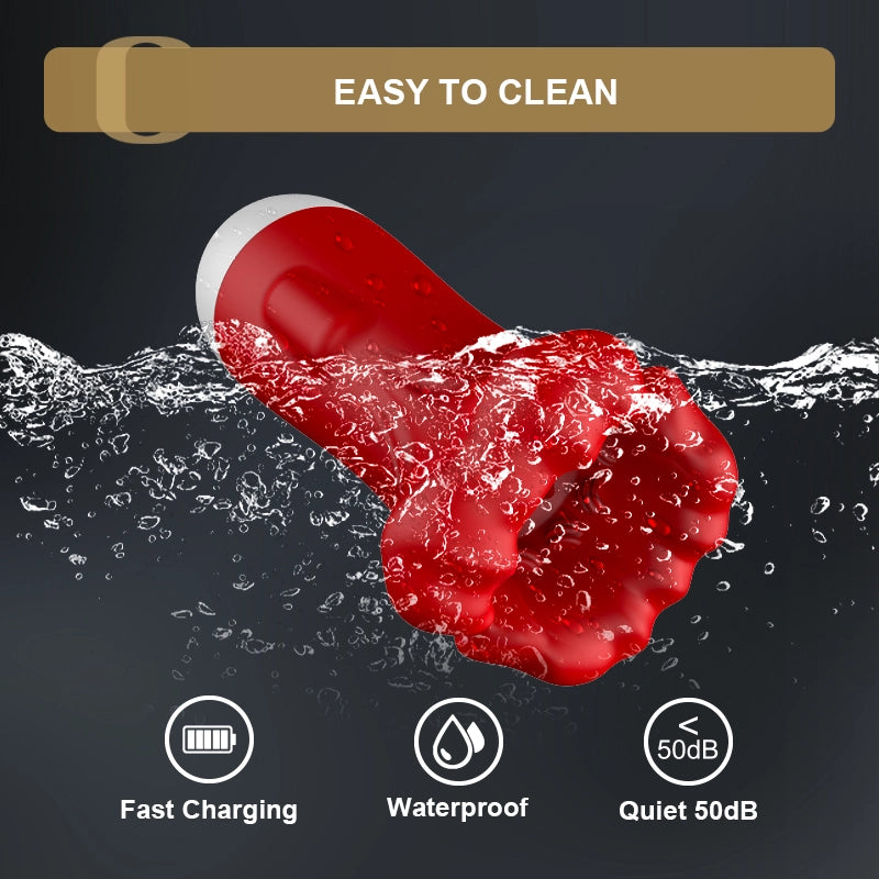 APP Controlled Waterproof Mouth-type Glans Trainer
