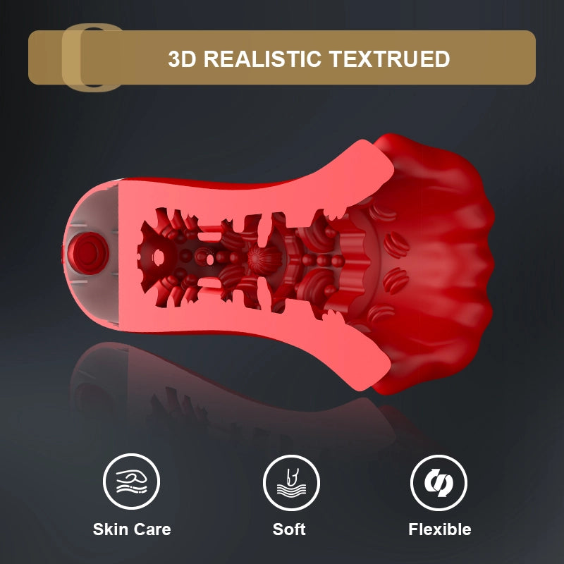 APP Controlled Waterproof Mouth-type Glans Trainer