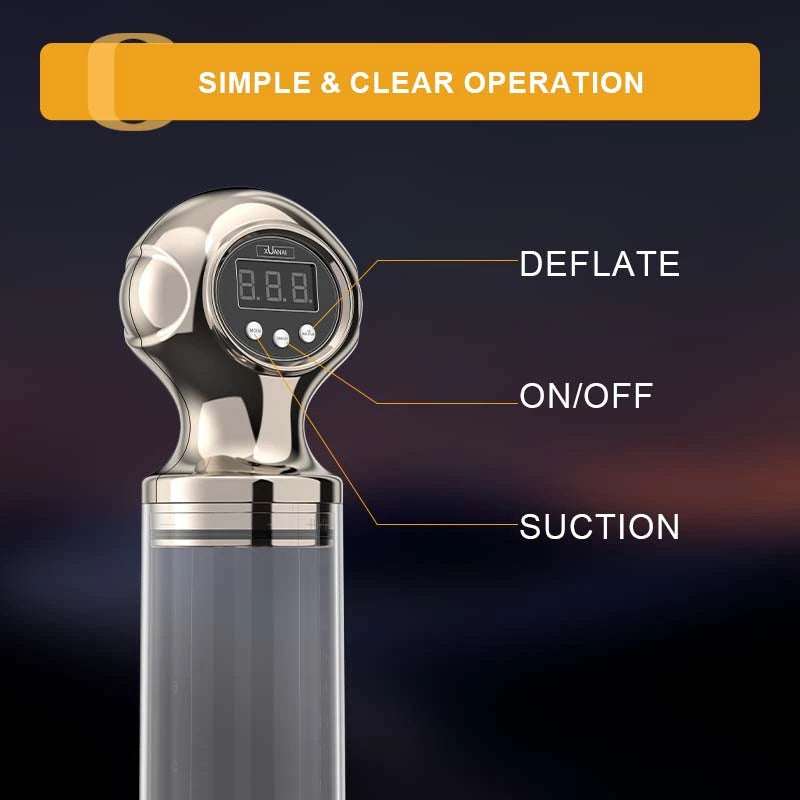 One-key Deflate Electric Penis Enlargement Pump