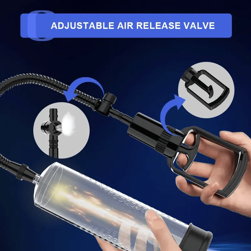 Manual Waterproof and Easy to Clean Penis Enlargement Pump
