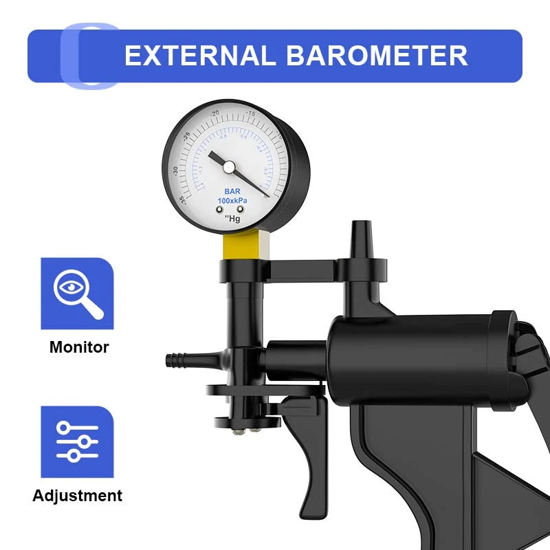 Classic Manual Penis Pump with Barometer & Scale