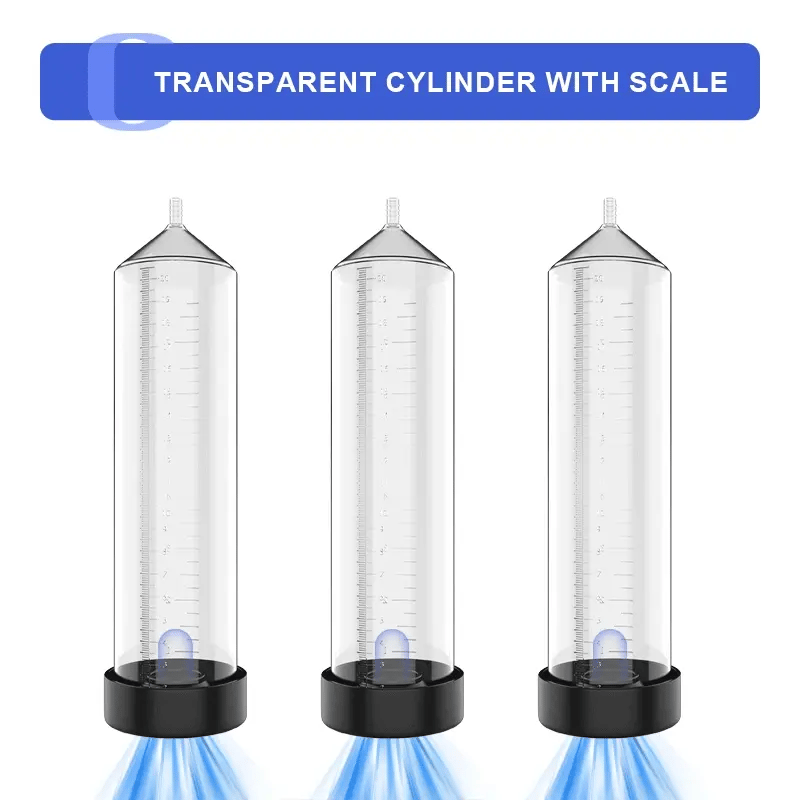 Classic Manual Penis Pump with Barometer & Scale