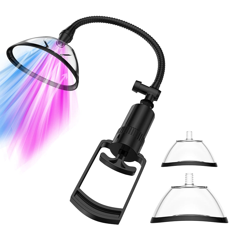 Manual Vacuum Pussy Pump with 2 Suction Cups