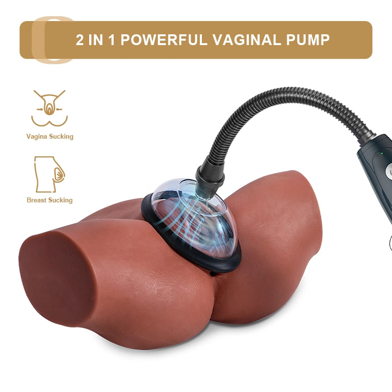 Automatic Vacuum Vagina Pump with 2 Suction Cups