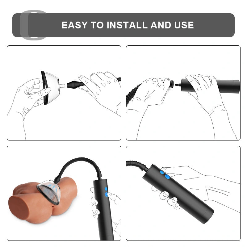 Female Pussy Sucker Automatic Vacuum Vagina Pump
