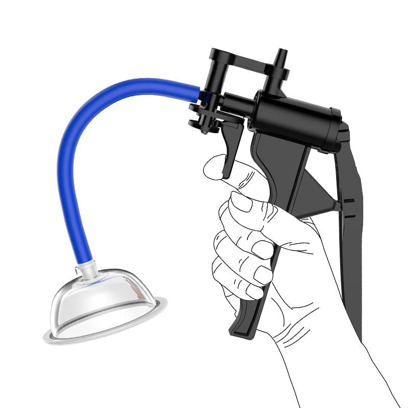 Manual Vacuum Vagina Pump with Silicone Hose