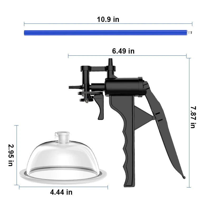 Manual Vacuum Vagina Pump with Silicone Hose