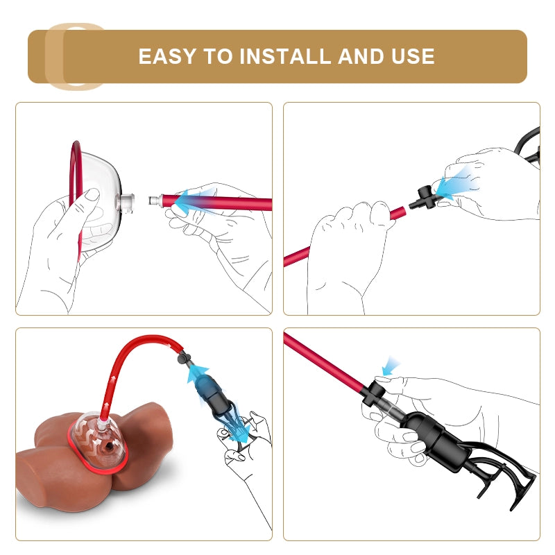 Portable Manual Vacuum Pussy Pump