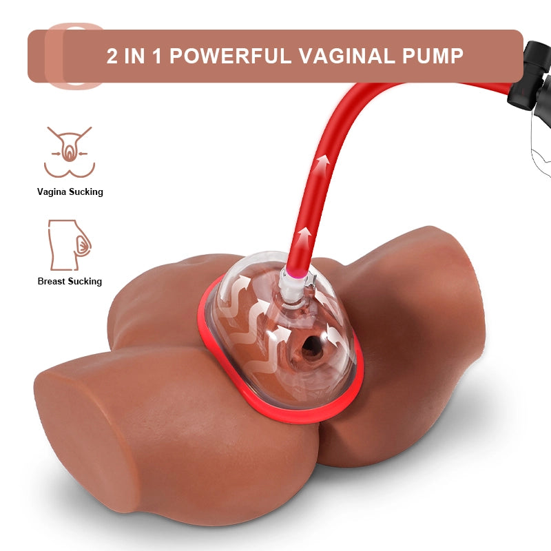 Female Vacuum Vaginal Pump with Air Bag