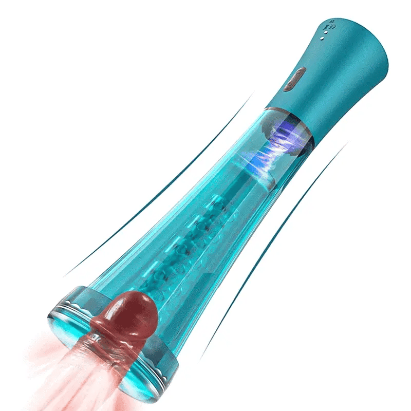 Electric 2 In 1 Vacuum Penis Pump & Men Masturbator