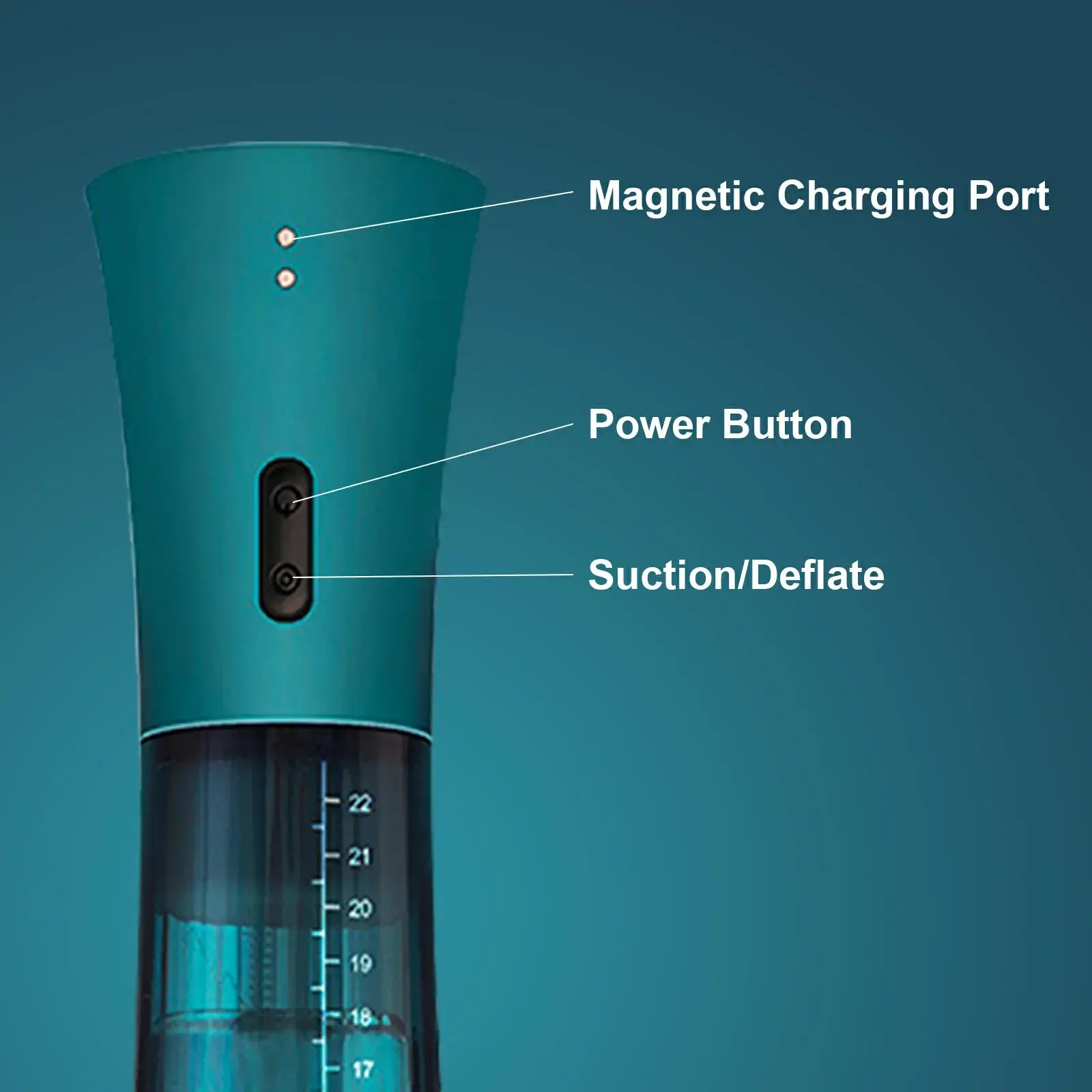 Electric 2 In 1 Vacuum Penis Pump & Men Masturbator