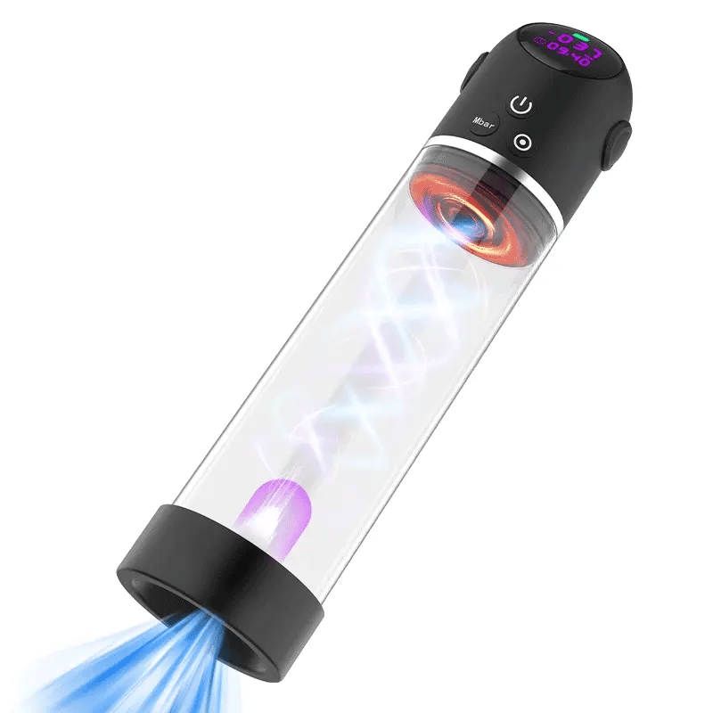 4 Suction Vacuum Penis Pump with Digital Display